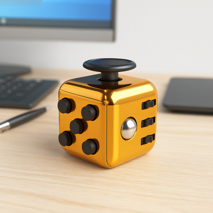 Plonique™ Stress Relief Desk Dice