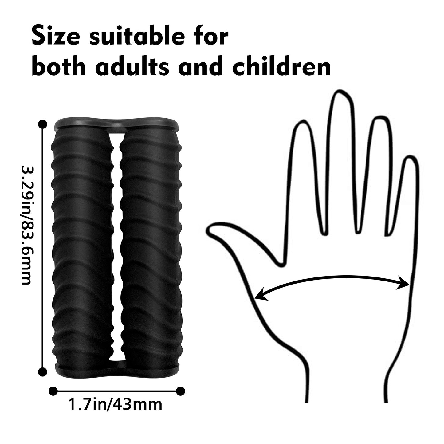 Silicone Decompression Roller Palm Massage Toy